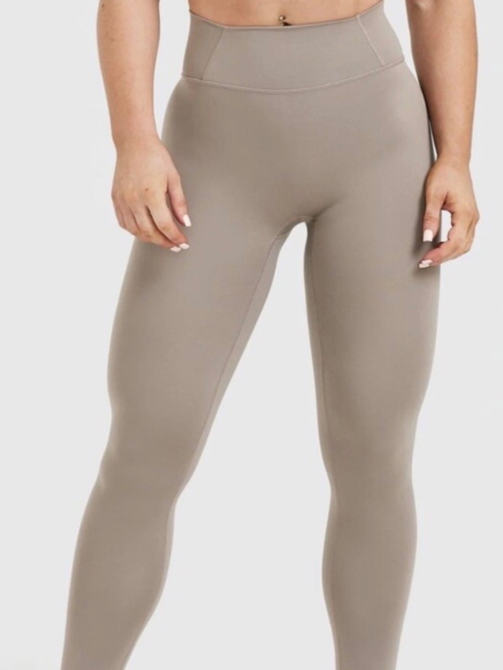 Oner Active Sand High Waisted Timeless Leggings | M Short